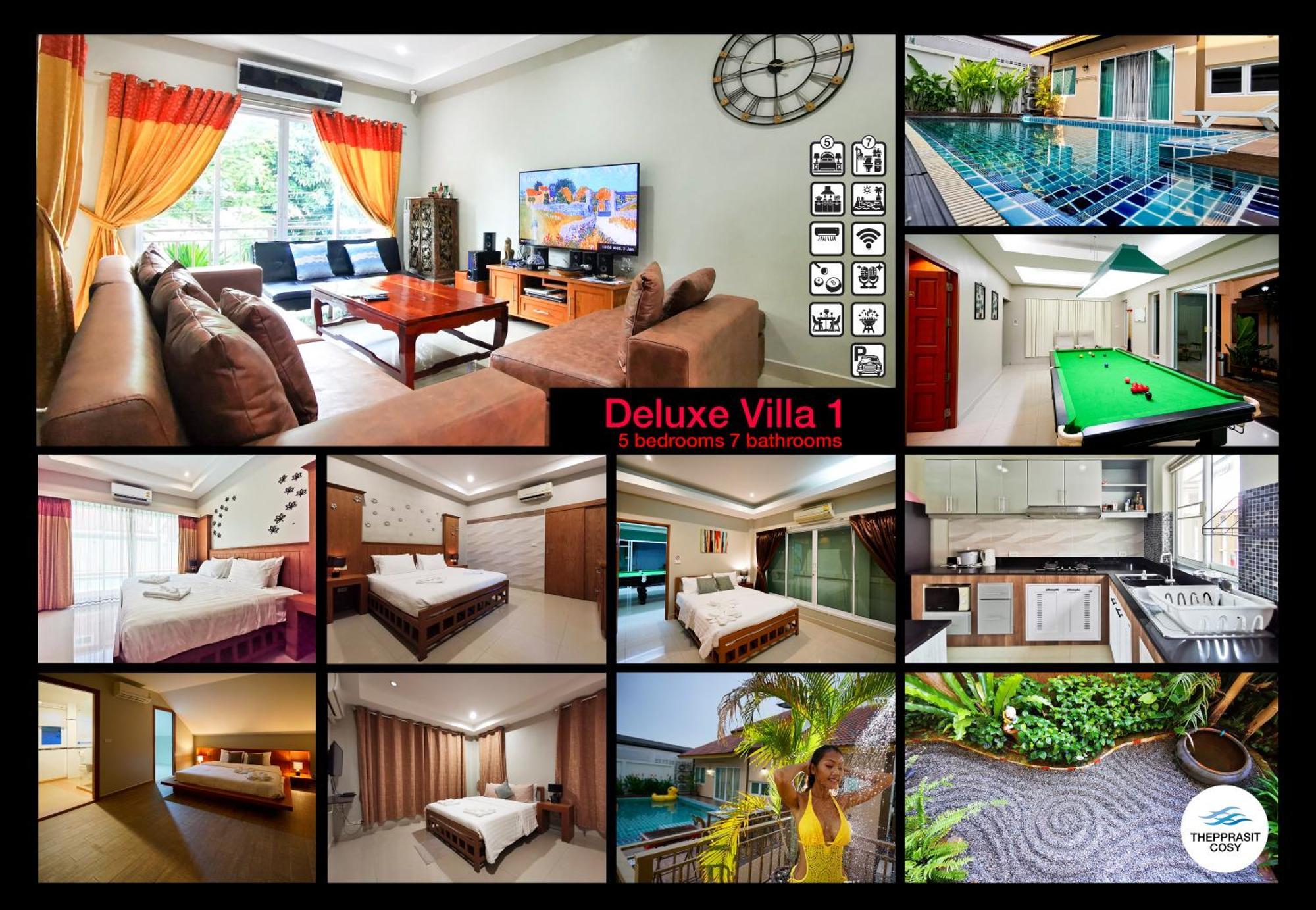 Thepprasit Cosy Villa Jomtien Beach Exterior foto