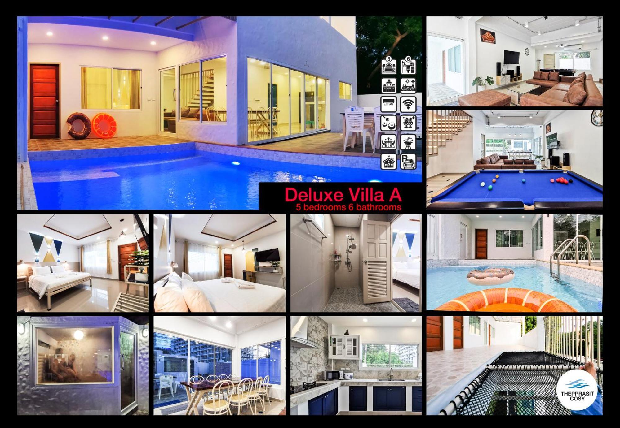 Thepprasit Cosy Villa Jomtien Beach Exterior foto