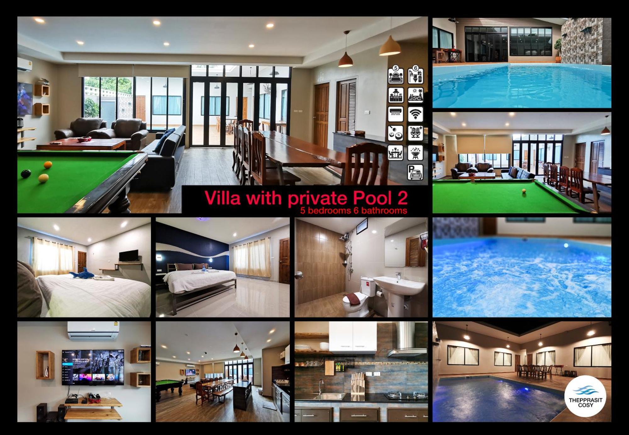 Thepprasit Cosy Villa Jomtien Beach Exterior foto