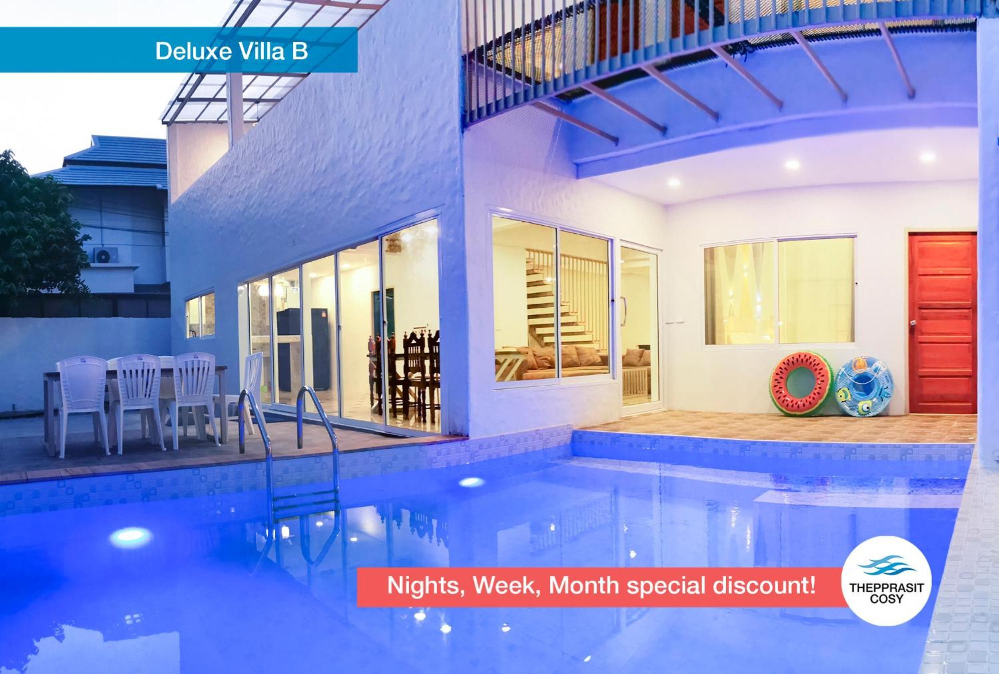 Thepprasit Cosy Villa Jomtien Beach Exterior foto