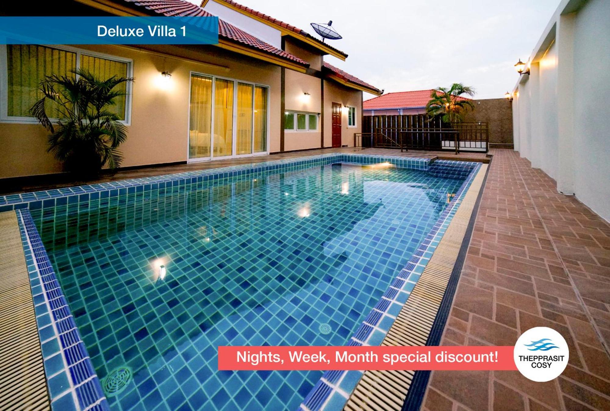 Thepprasit Cosy Villa Jomtien Beach Exterior foto